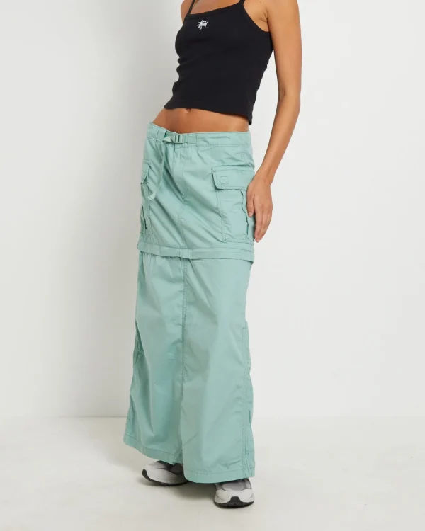 Store LEVIS Convertible Cargo Skirt In Granite Green