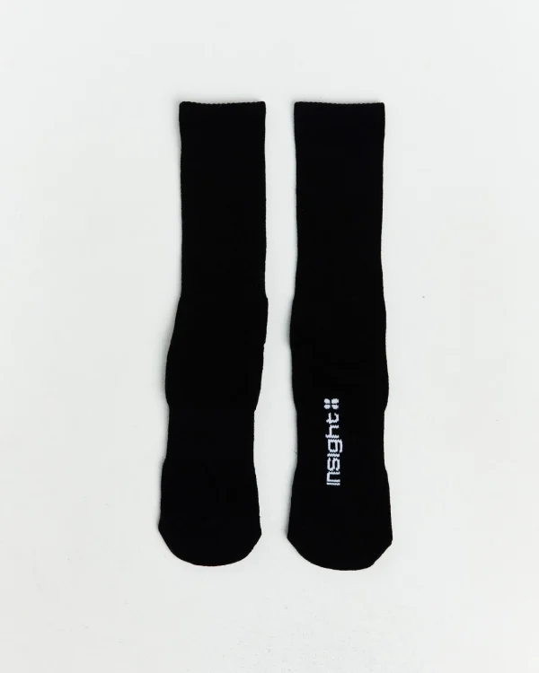 Discount INSIGHT Core Crew Socks 2 Pack White/Black