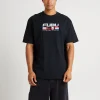 Online FUBU Corporate International Short Sleeve T-Shirt Black