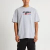 Discount FUBU Corporate International Short Sleeve T-Shirt Grey