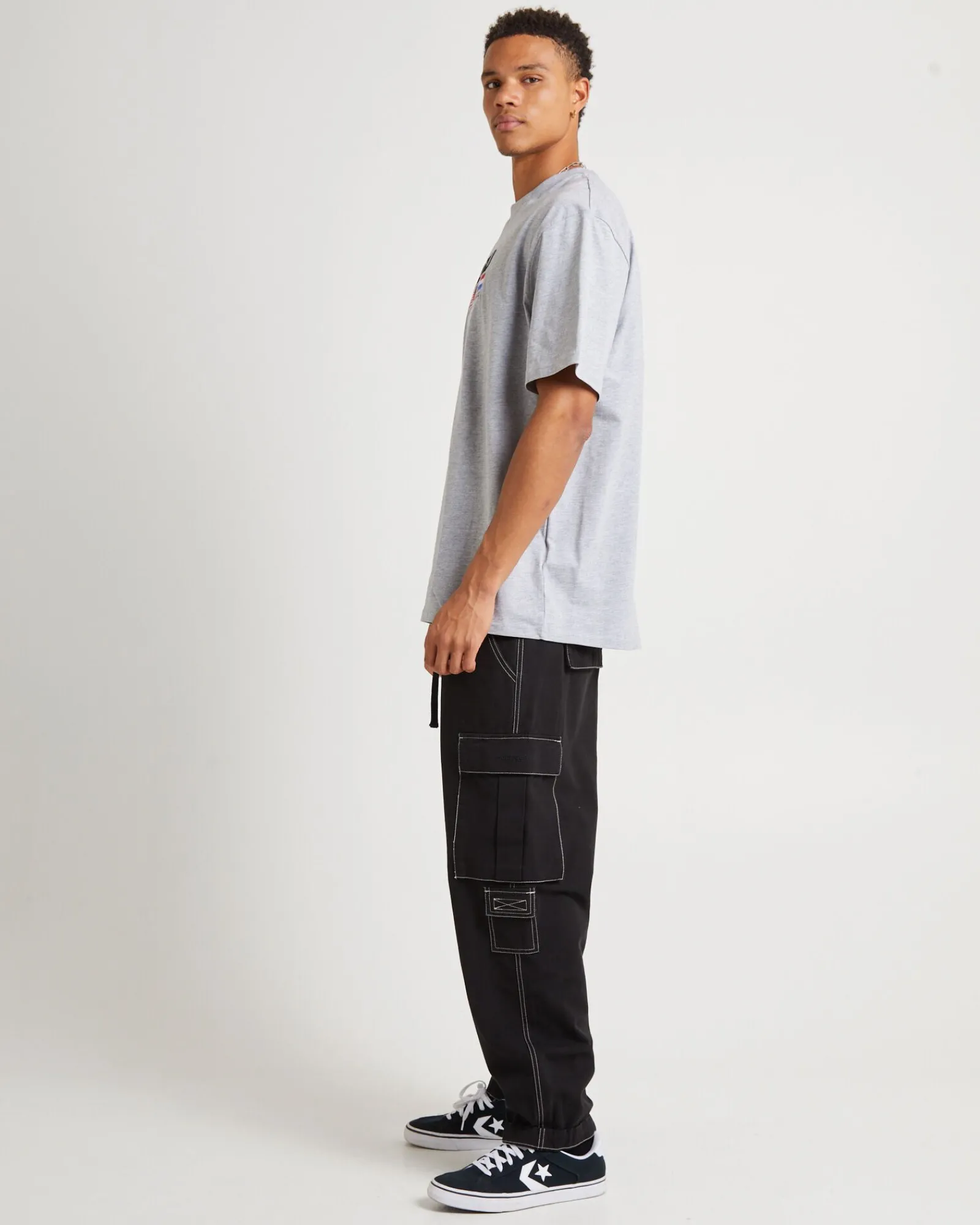 corporate_international_s_3.webp Discount FUBU Corporate International Short Sleeve T-Shirt Grey
