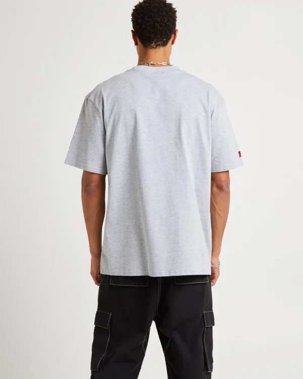 Discount FUBU Corporate International Short Sleeve T-Shirt Grey