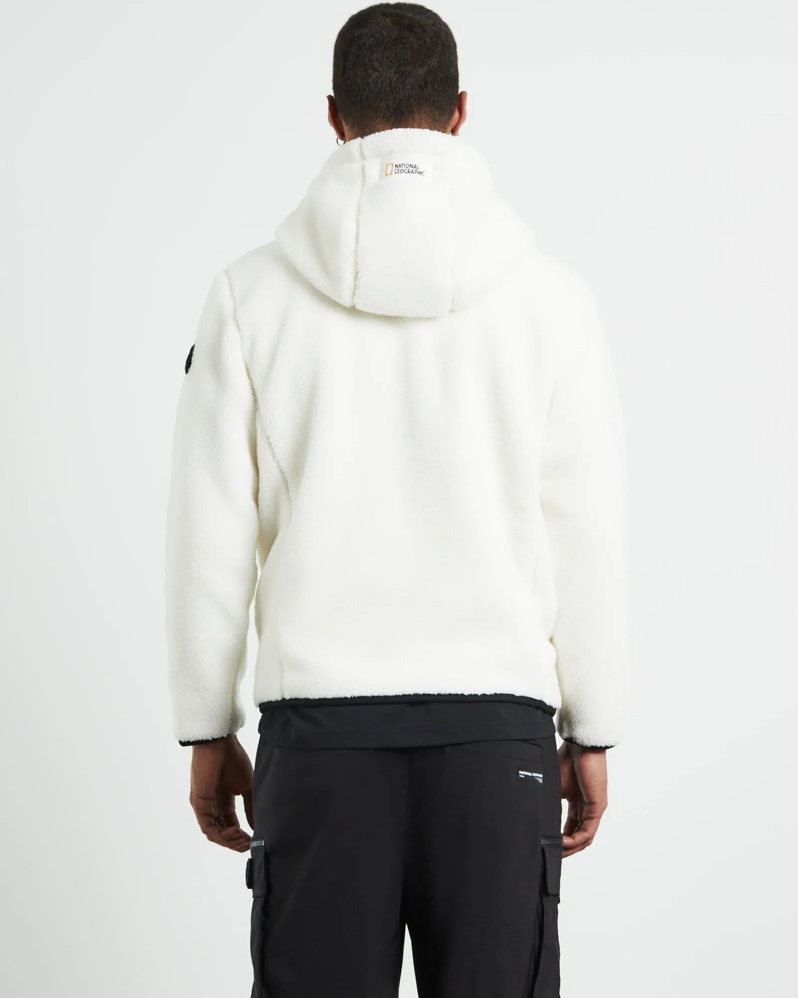 costoni_fleece_hoodie_zip_2.webp Fashion NATIONAL GEOGRAPHIC Costoni Fleece Hoodie Zip-Up Jacket Sugar Swizzle Ivory