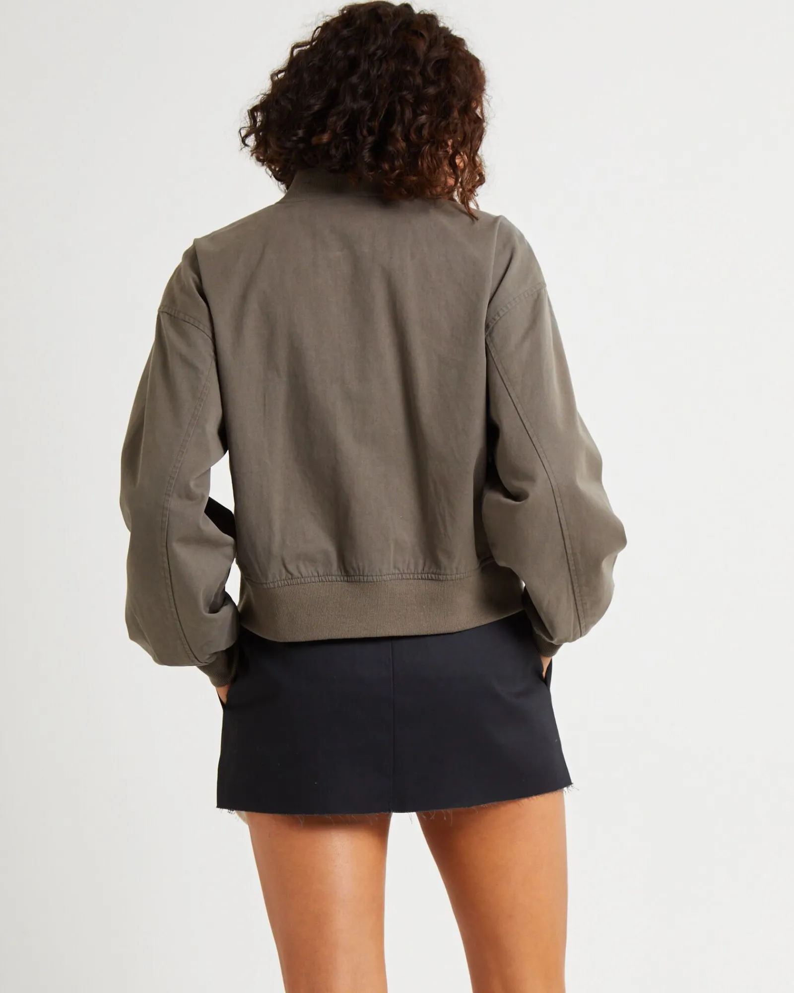 crop_utility_bomber_jacke_1.webp Clearance INSIGHT Crop Utility Bomber Jacket