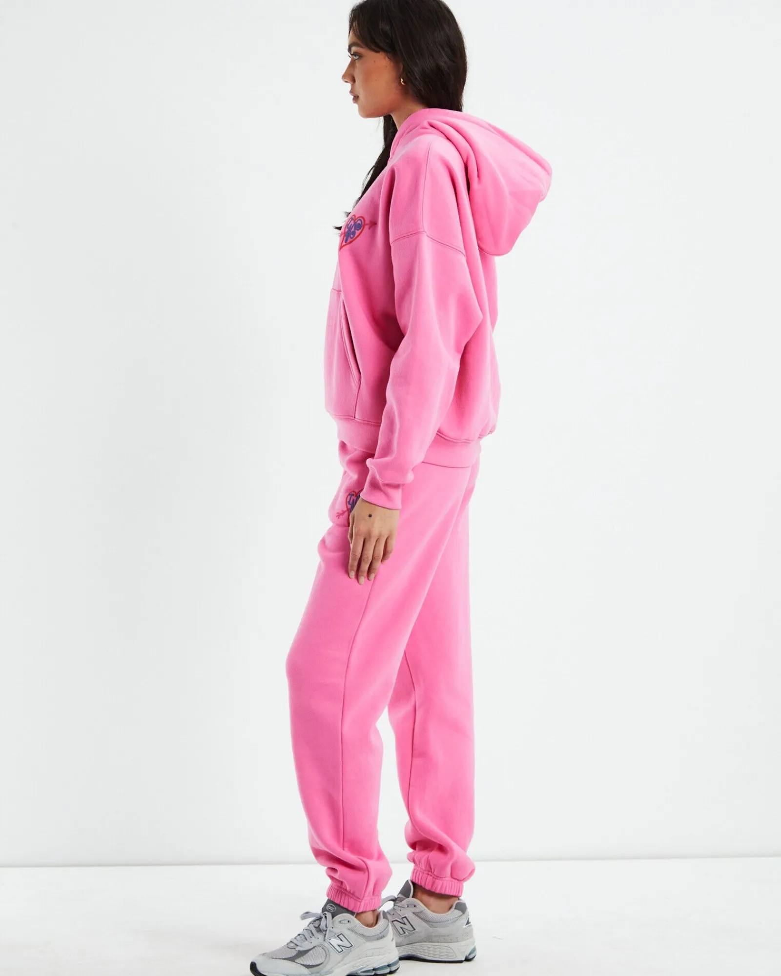 cross_my_heart_fleece_hoo_3.webp Hot INSIGHT Cross My Heart Fleece Hoodie Pink