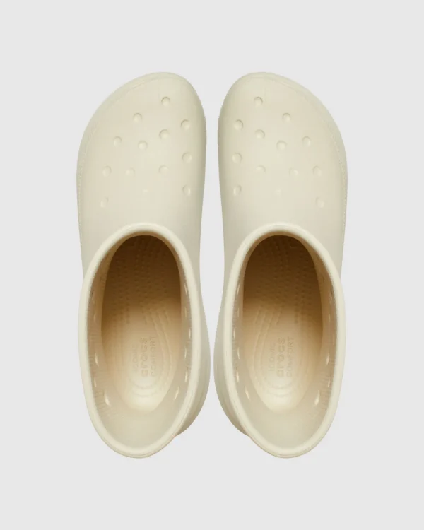 New CROCS Crush Boots In Bone