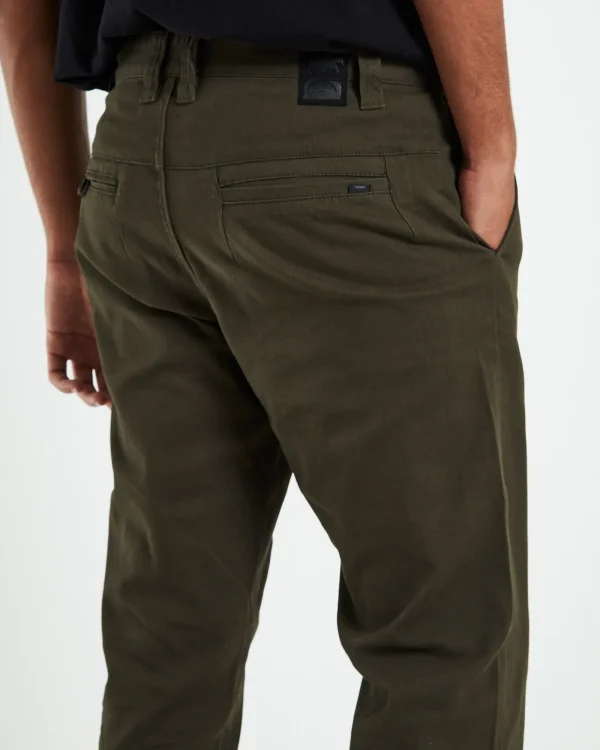 Discount FORMER Crux Pants Deep Olive Green