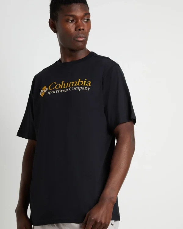 Discount COLUMBIA Csc Retro Logo Graphic Short Sleeve T-Shirt In Black