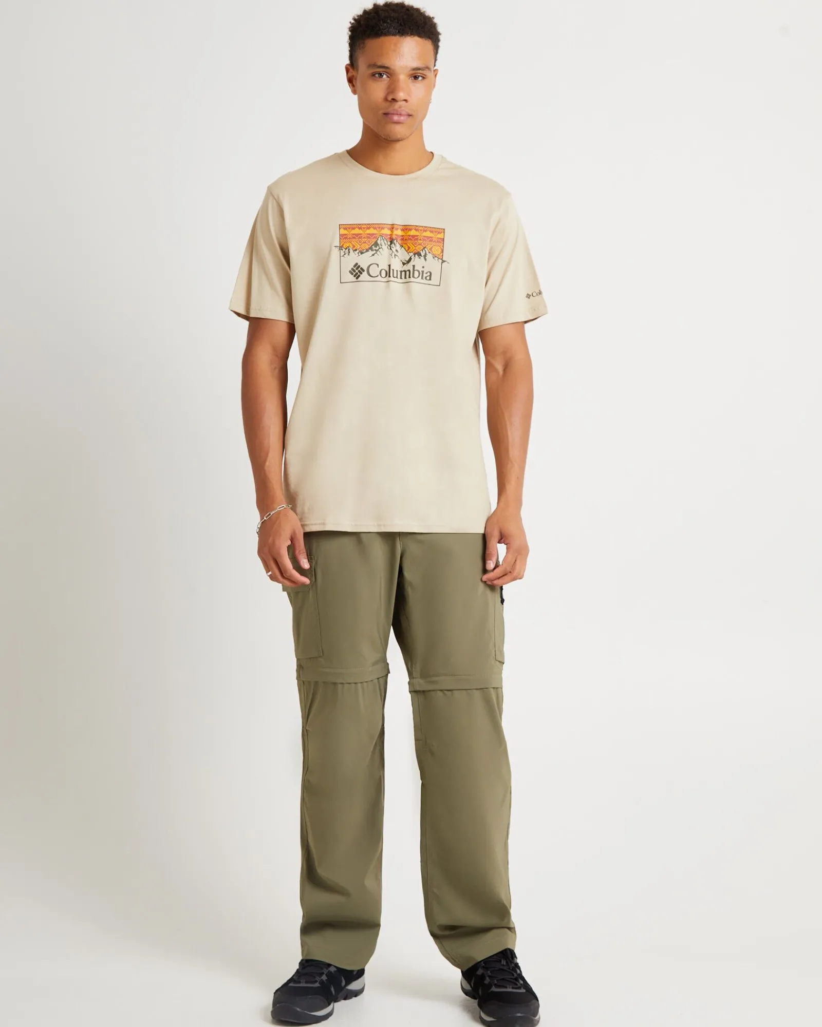 csc_seasonal_logo_tee_anc_2.webp Clearance COLUMBIA Csc Seasonal Logo Tee Ancient Fossil
