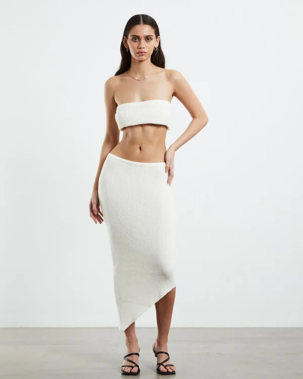 Shop SNDYS Davia Skirt Off White