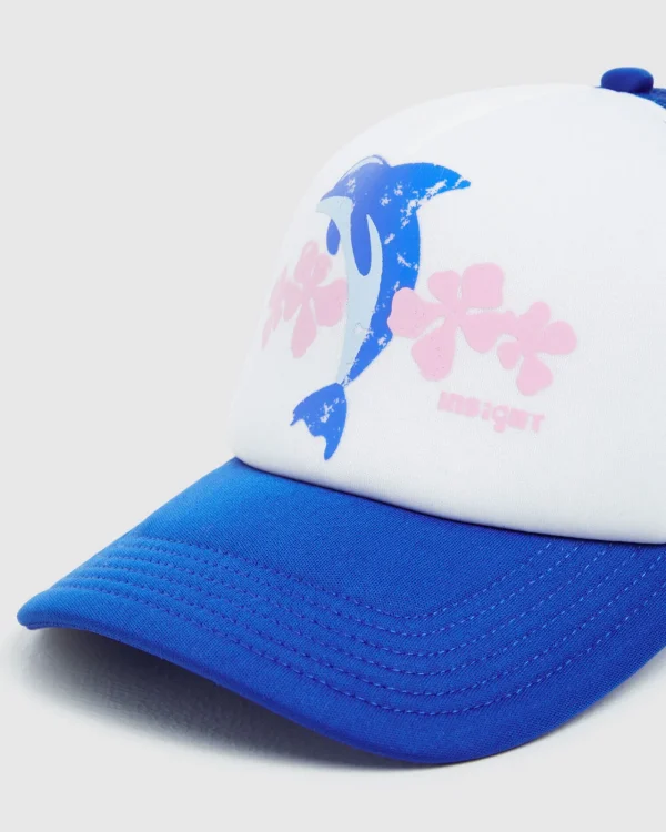 Best INSIGHT Deep Dive Trucker Cap Blue