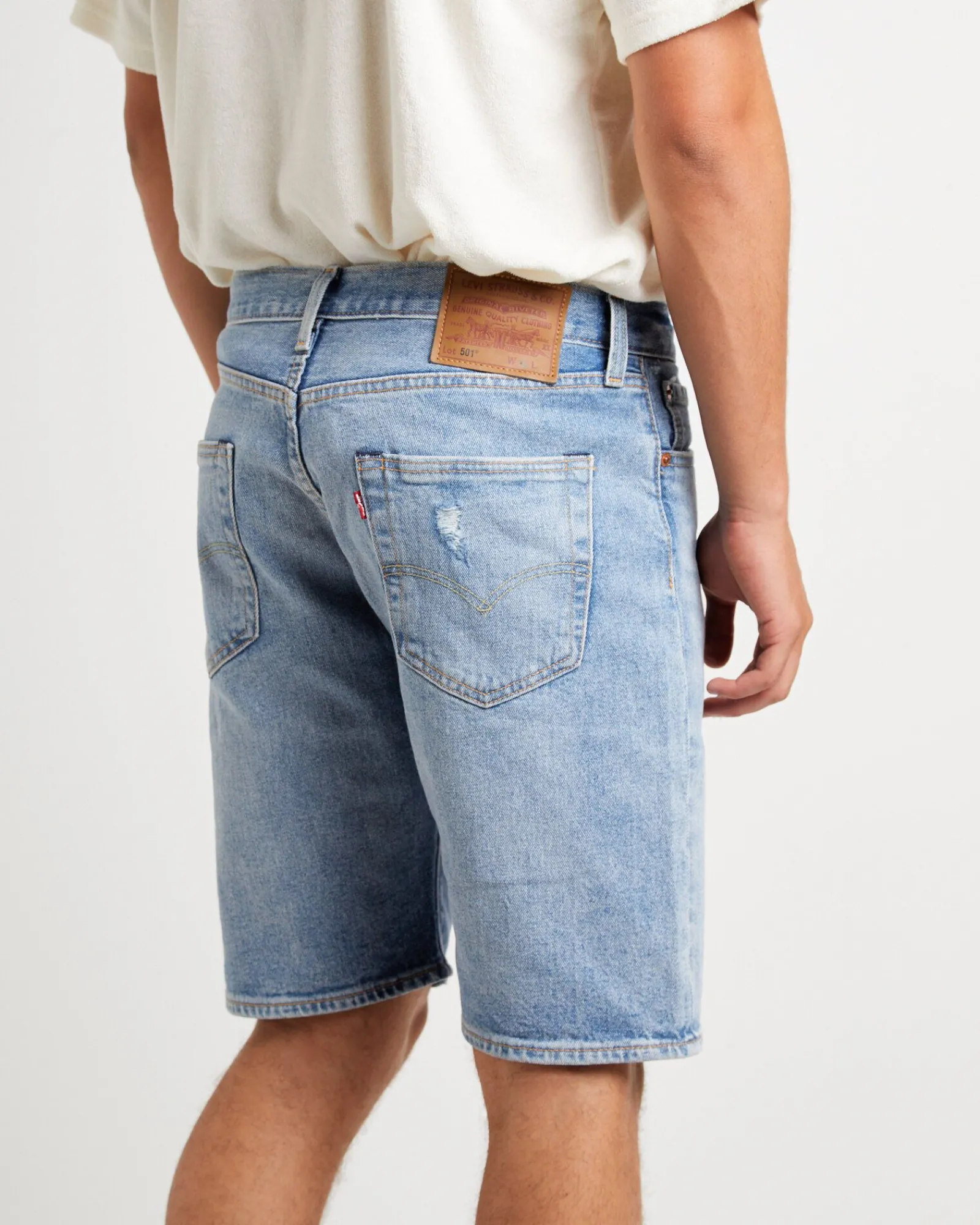 denim_shorts_in_to_the_m_5.webp Flash Sale LEVIS 501 Denim Shorts In To The Millenium Blue