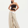 Cheap LIONESS Desire Pants In Oyster
