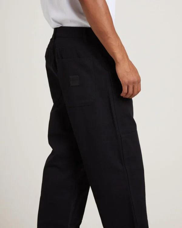 Flash Sale FORMER Distend Double Knee Pants In Black