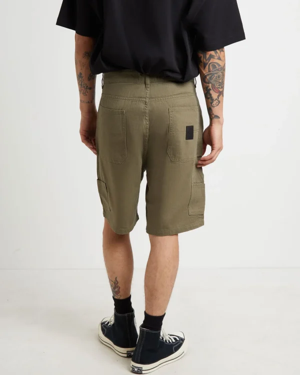 Cheap FORMER Distent Walkshorts In Cadet Green