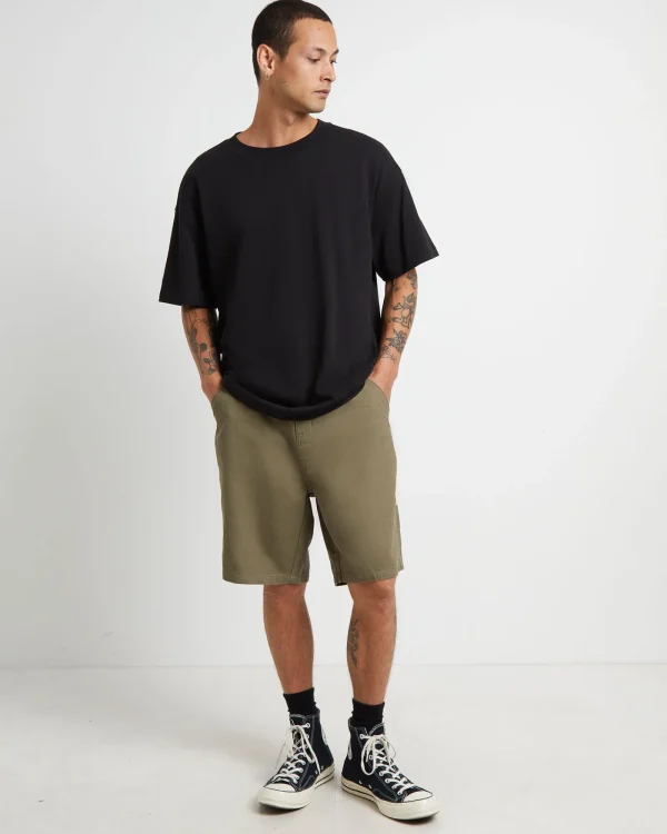 Cheap FORMER Distent Walkshorts In Cadet Green