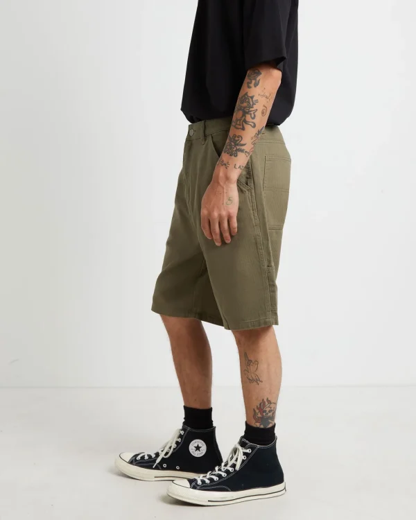 Cheap FORMER Distent Walkshorts In Cadet Green