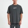 Fashion INSIGHT Dive Short Sleeve T-Shirt In Black