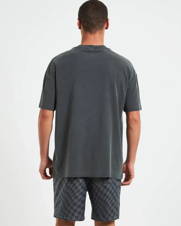 Fashion INSIGHT Dive Short Sleeve T-Shirt In Black