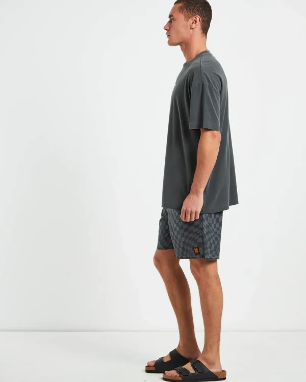 Fashion INSIGHT Dive Short Sleeve T-Shirt In Black