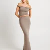 Hot ALICE IN THE EVE Dom Slinky Hipster Maxi Skirt