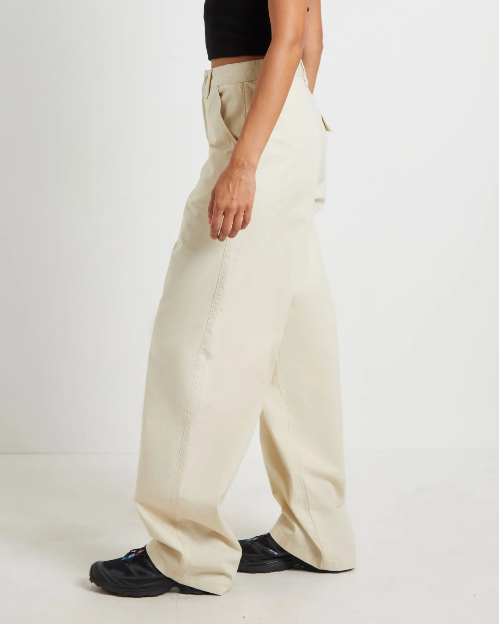 donna_cargo_pant_in_bone__1.webp Shop DR DENIM Donna Cargo Pant In Bone Ripstop