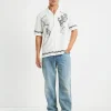 Outlet INSIGHT Draco Short Sleeve Resort Shirt In White