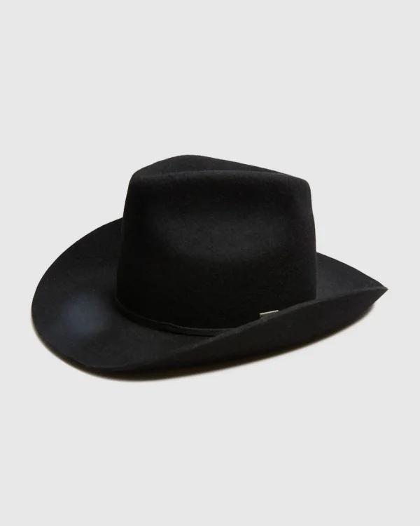 Online BRIXTON Duke Cowboy Hat Black