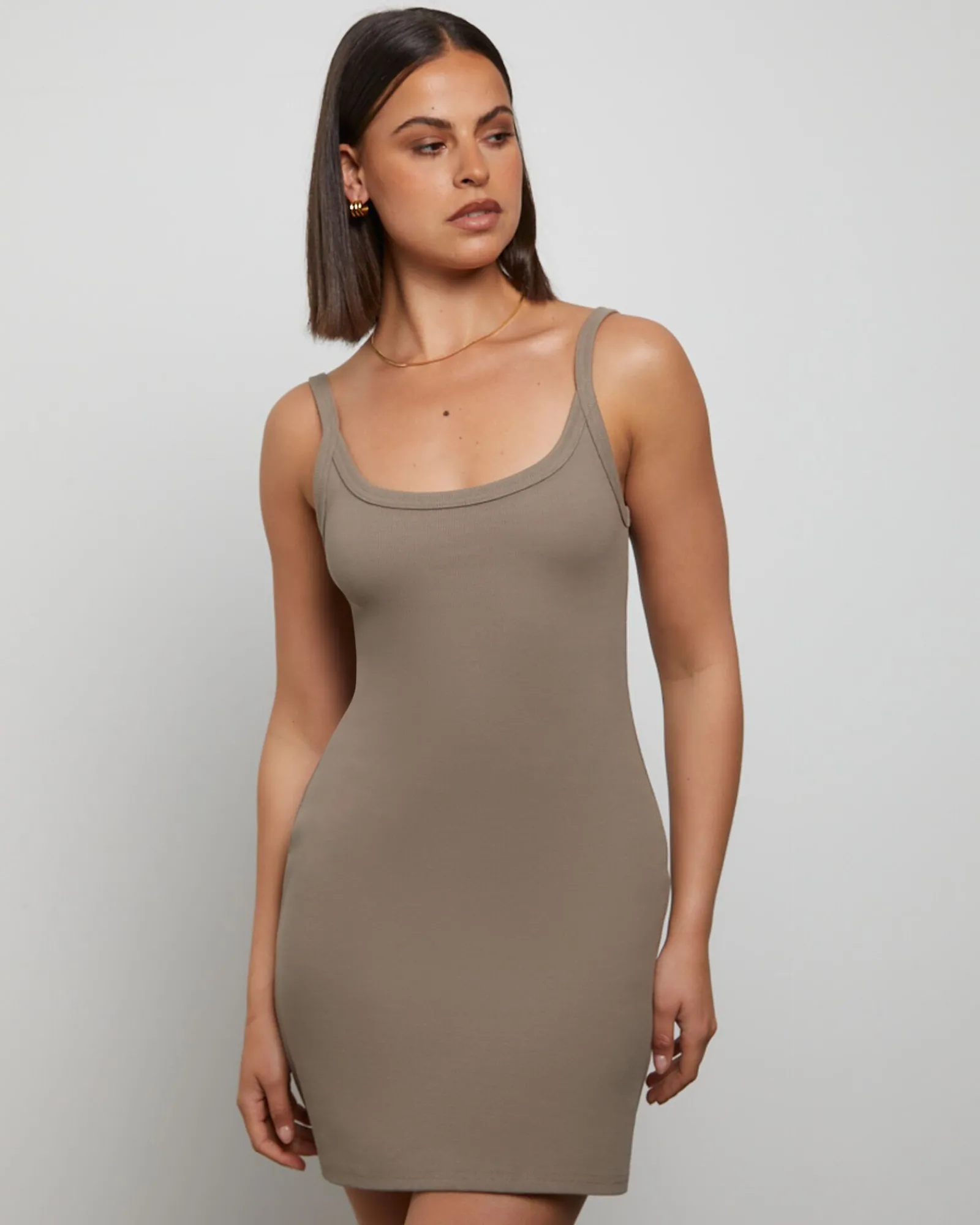 easy_aline_mini_dress_in__4-1.webp Best Sale GENERAL PANTS CO. BASICS Easy A-Line Mini Dress In Brown