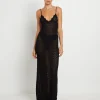 Cheap ALICE IN THE EVE Eleanor Lace Knit Maxi Dress In Black
