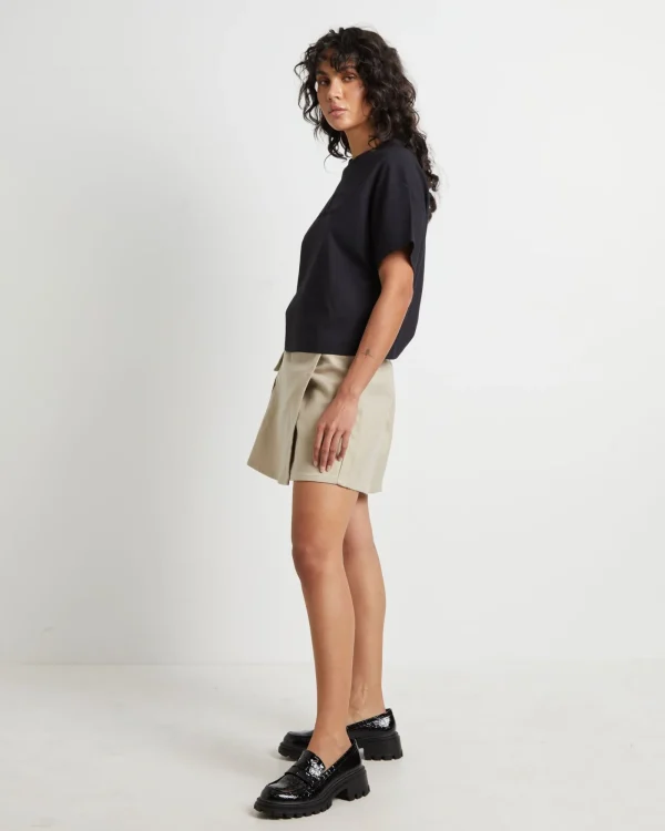 Outlet CALVIN KLEIN Embosed Monologo T-Shirt In Black