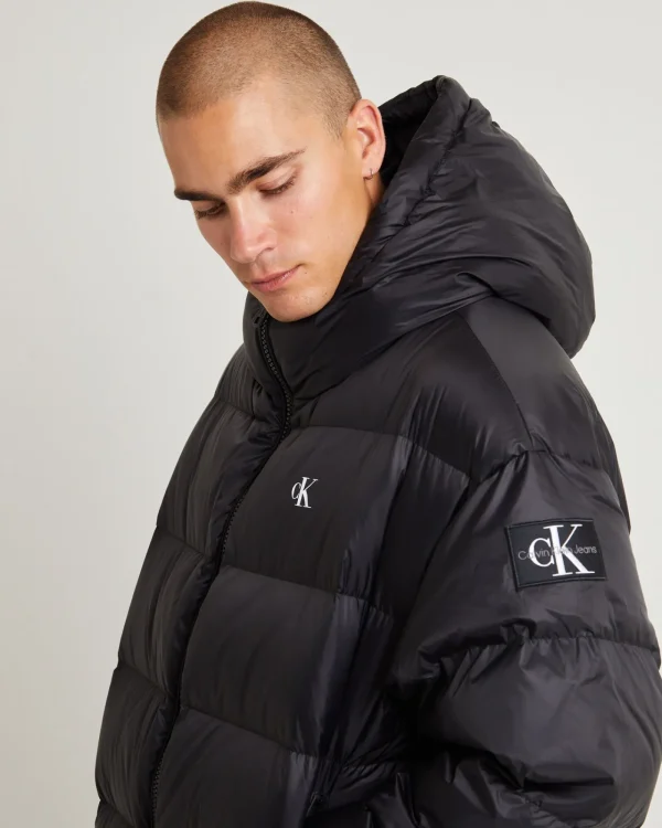 Outlet CALVIN KLEIN Essentials Down Oversized Puffer Jacket Black