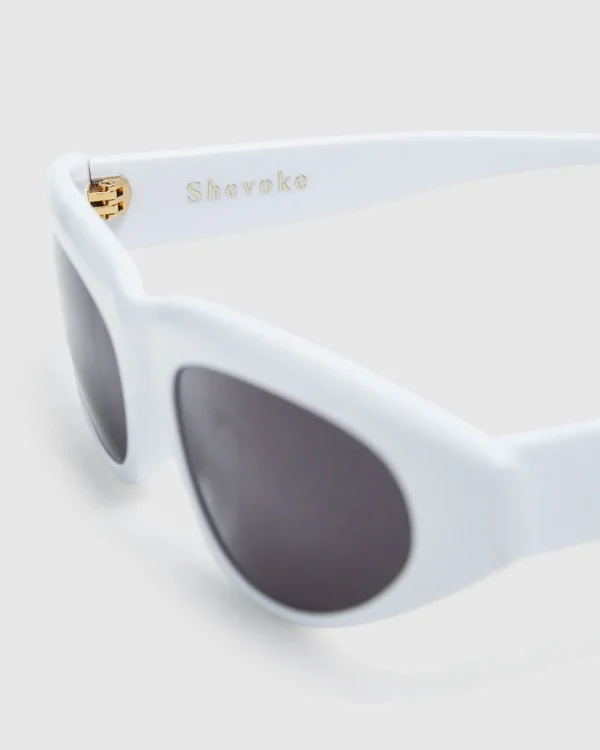 Best Sale SHEVOKE Femme Sunglasses White