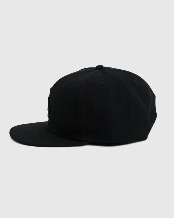 Hot NEW ERA 9Fifty Los Angeles Dodgers Snapback Black On Black