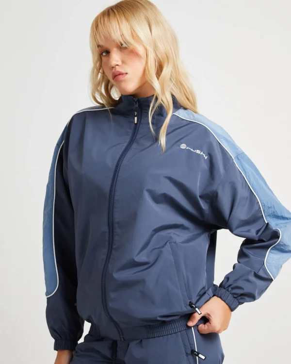 Best RUSTY First Touch Unisex Track Jacket Coal