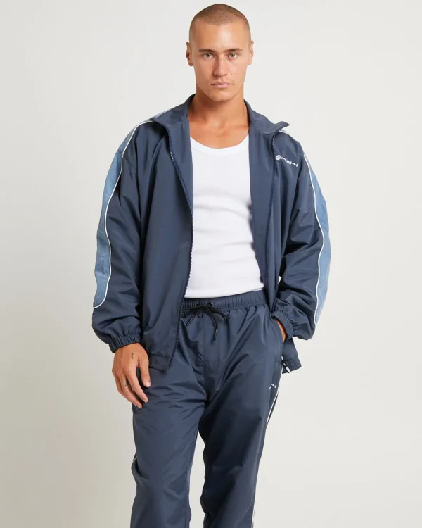 Best RUSTY First Touch Unisex Track Jacket Coal