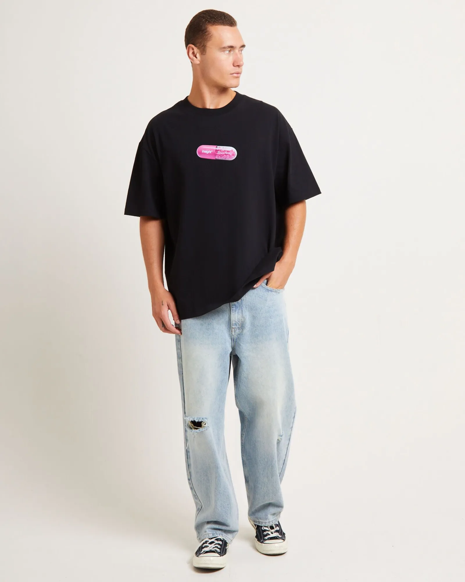 fixture_short_sleeve_tshi_2.webp Cheap INSIGHT Fixture Short Sleeve T-Shirt In Black
