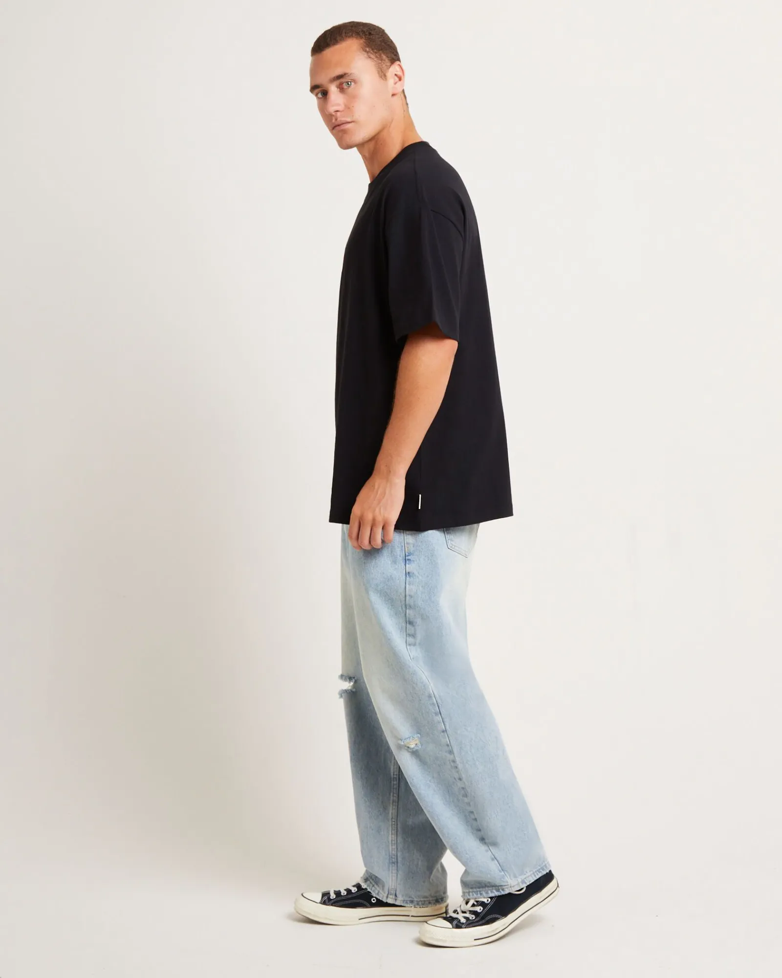 fixture_short_sleeve_tshi_3.webp Cheap INSIGHT Fixture Short Sleeve T-Shirt In Black
