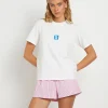 Clearance FLEUR BY BLANCA STUDIO Fleur Short Sleeve T-Shirt In White