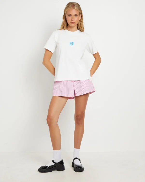 Clearance FLEUR BY BLANCA STUDIO Fleur Short Sleeve T-Shirt In White
