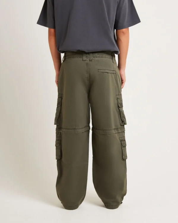 Discount BLACK NOISE WHITE RAIN Flight Pants Army