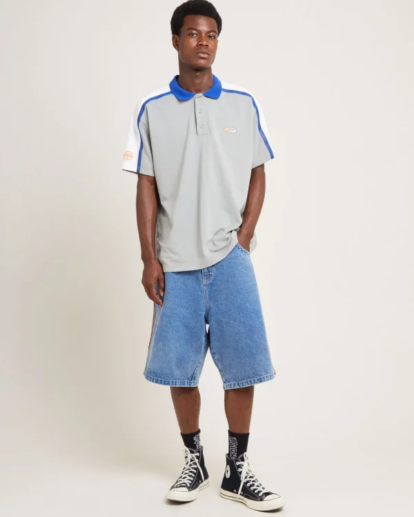 Cheap RUSTY Flip Daddy Draggin Denim Jorts Middy Blue