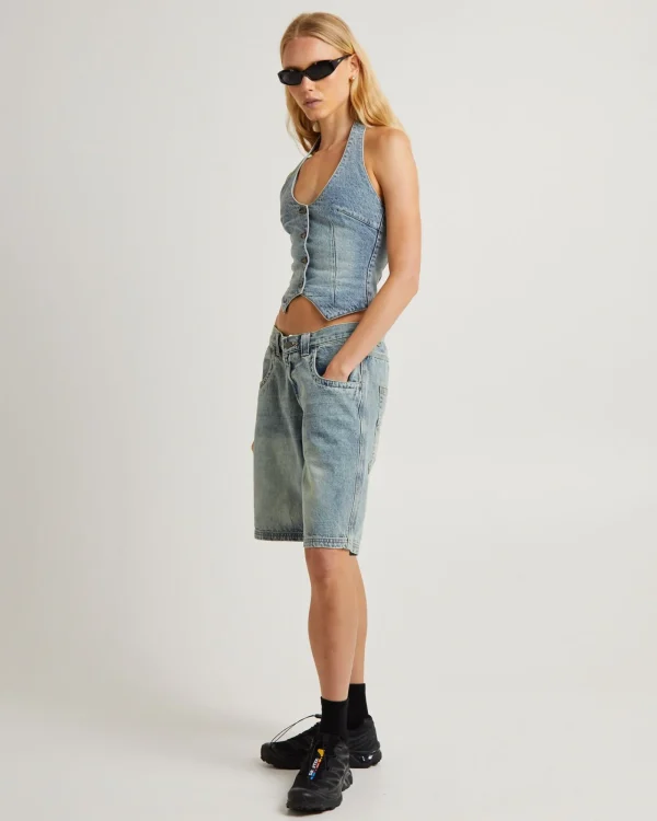 Fashion RUSTY Flip Mommy Tapeless Halter Neck Vest