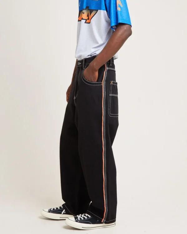 Cheap RUSTY Flippy Daddy 2.0 Jeans Black Out