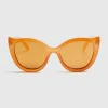 Online LE SPECS Flossy Sunglasses Ochre Yellow