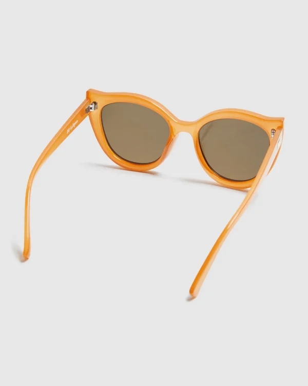 Online LE SPECS Flossy Sunglasses Ochre Yellow
