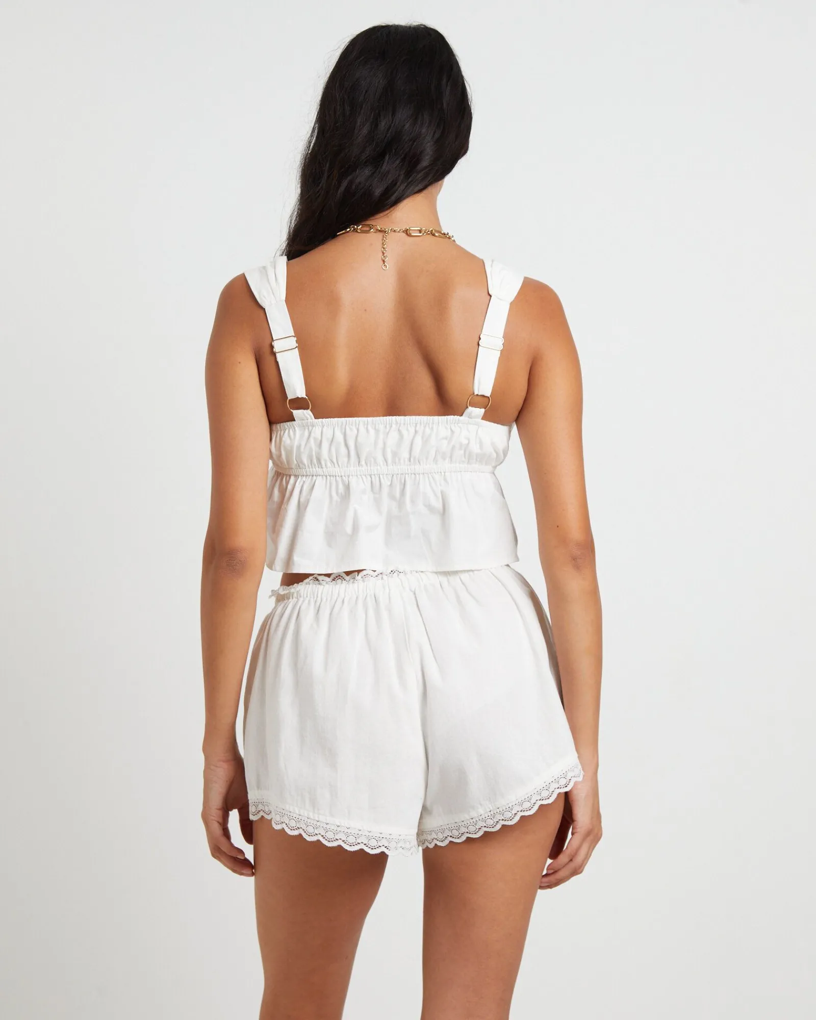 franki_peplum_top_in_whit_1.webp Clearance SUBTITLED Franki Peplum Top In White