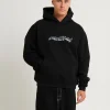 Best Sale RUSTY Freeway Hooded Fleece Jumper Black