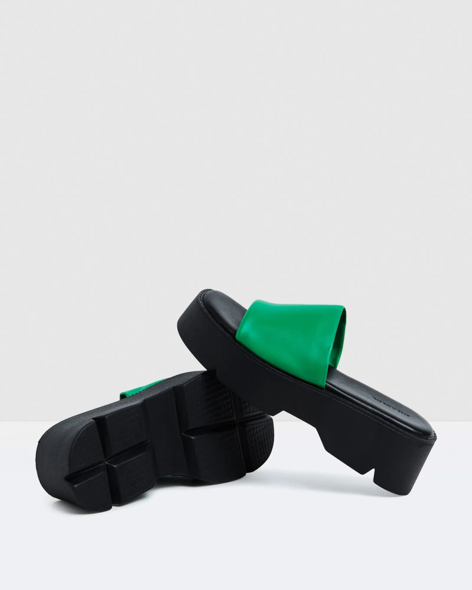 freya_flatform_slides_fer_3.webp Hot ALICE IN THE EVE Freya Flatform Slides Fern Green/Black