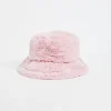 Discount INSIGHT Fuzzy Bucket Hat Pink